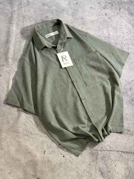 پیراهن لینن ۲ نخ